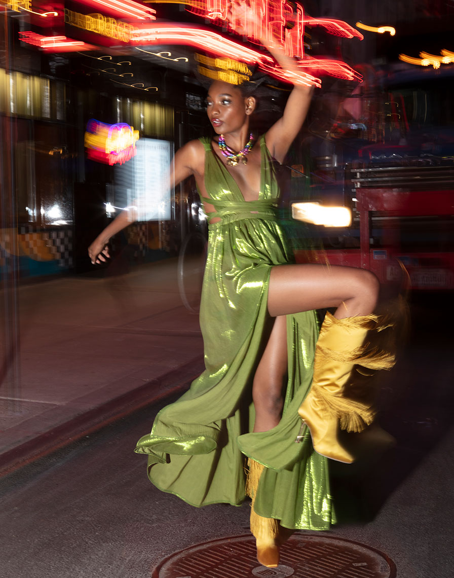 Eric Hason Photography- Fashion Editorial for Grazia Bulgaria Featuring Model Adesola Adeyemi Stylist Holli Kingsbury